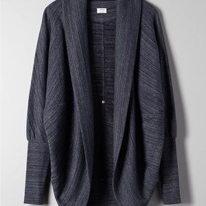 Wilfred Diderot Dark Gray Cardigan - Size small